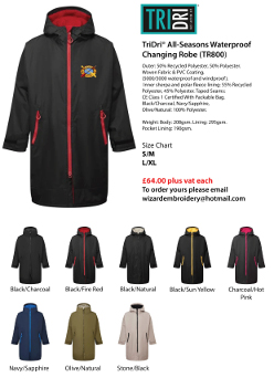 TriDry All-Seasons Waterproof Changing Robe (TR800)