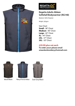 Regatta Adults Ablaze Softshell Bdywarmer (RG148)